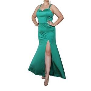 NEW ATHENA the jay gown in emerald green